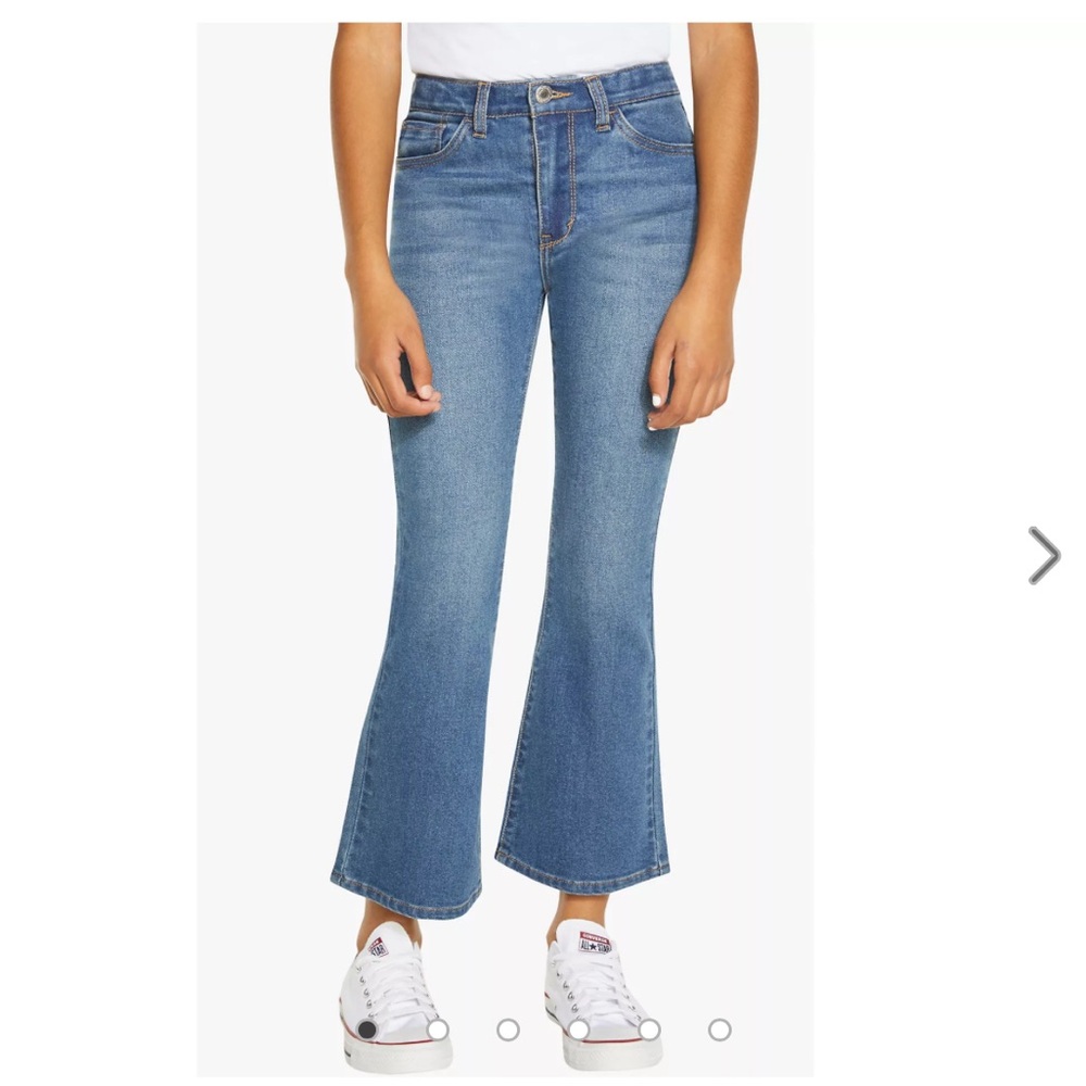 Levi’s High Rise Cropped Flare Big Girls Jeans